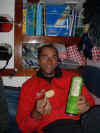 31 Dave celebrating with Pringles.JPG (124091 bytes)